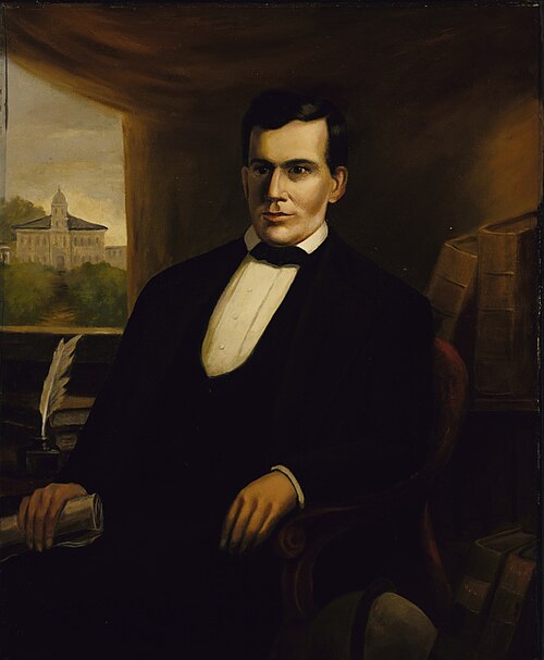 Portrait of Freeman Cary, 1856, Robert Scott Duncanson