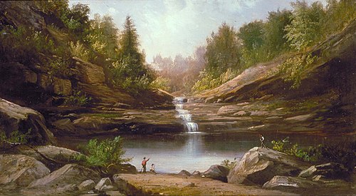 Mountain Pool, 1870, Robert Scott Duncanson