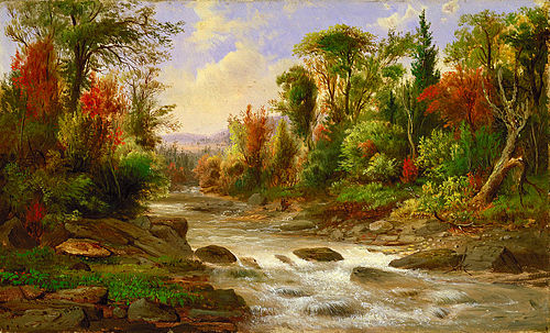 On the St. Annes, East Canada, 1863, Robert Scott Duncanson