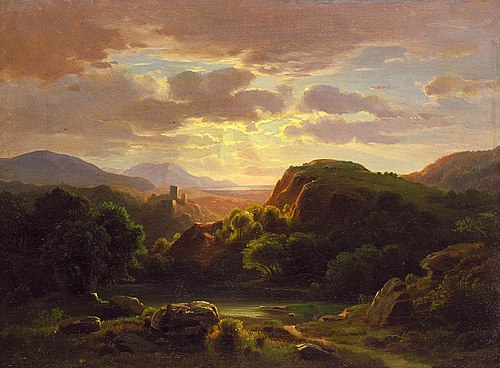 Remembrances of a Scene Near Auerbach, 1856, Robert Scott Duncanson
