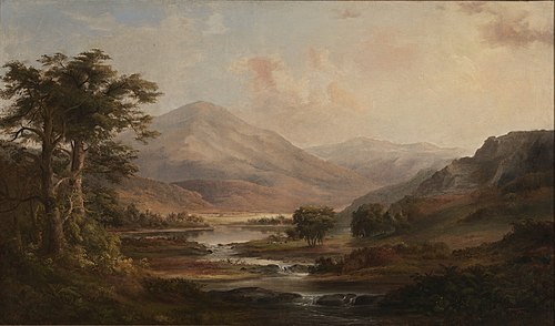 Scottish Landscape, 1871, Robert Scott Duncanson