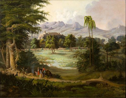 Chapultpec Castle, 1860, Robert Scott Duncanson