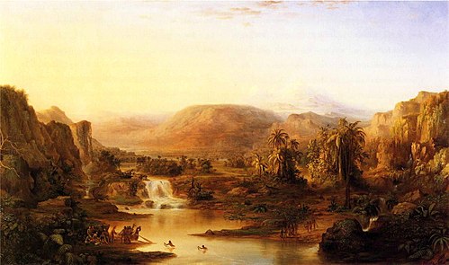 Land of the Lotus Eaters, 1861, Robert Scott Duncanson