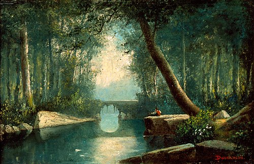 Woodland Stream, an Idyll, 1865, Robert Scott Duncanson