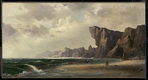 Dog's Head of Scotland, 1870, Robert Scott Duncanson