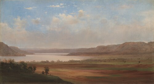 View of Lake Pepin, Minnesota, 1862, Robert Scott Duncanson