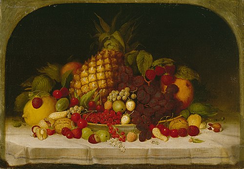 Fruit Piece, 1849, Robert Scott Duncanson