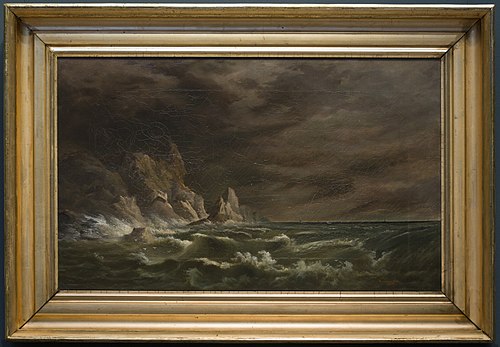 Storm Off the Irish Coast, 1870, Robert Scott Duncanson