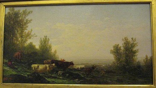 Landscape with Cows, 1872, John William Casilear
