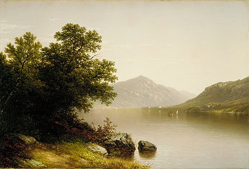 Lake George, 1857, John William Casilear