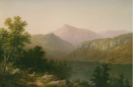 View on Lake George, 1857, John William Casilear