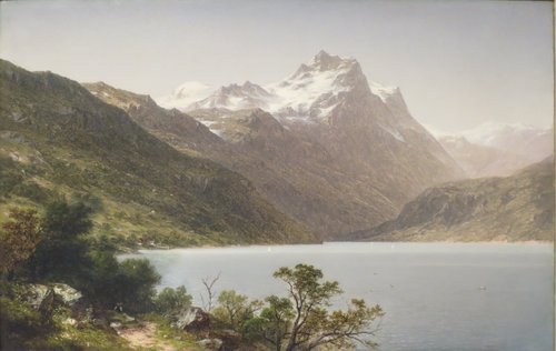 Lac alpin, 1860, John William Casilear