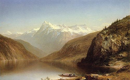 Lac de montagne, 1861, John William Casilear
