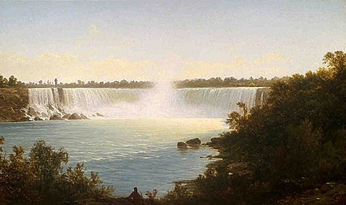 Chute du Niagara, 1872, John William Casilear