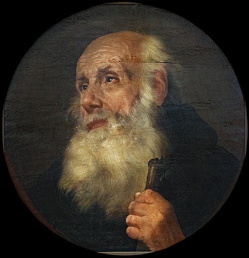 Portrait de Saint Antoine, 1700, Giovanni Ricca