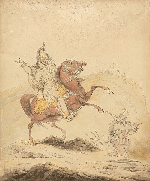 A French Dragoon, 1810, Robert Ker Porter
