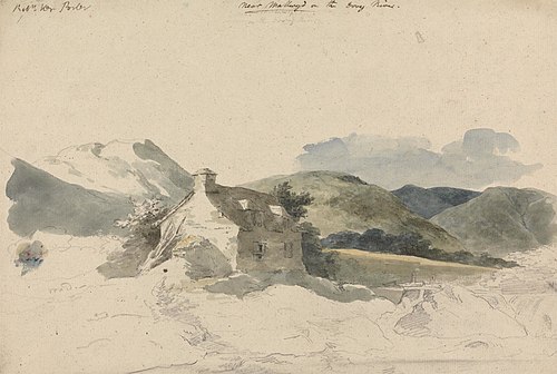 Near Mallwyd on the Dovey, , Robert Ker Porter
