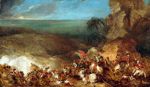 The Battle of Alexandria, 21 March 1801, 1801, Robert Ker Porter