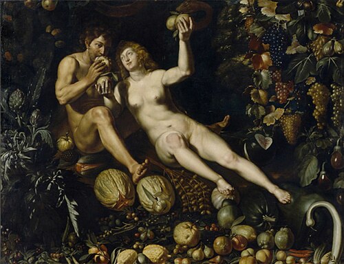 Adam and Eve, 1610, Louis Finson