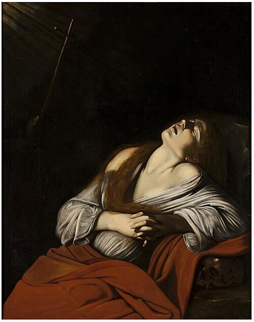 Madeleine en extase., 1612, Louis Finson