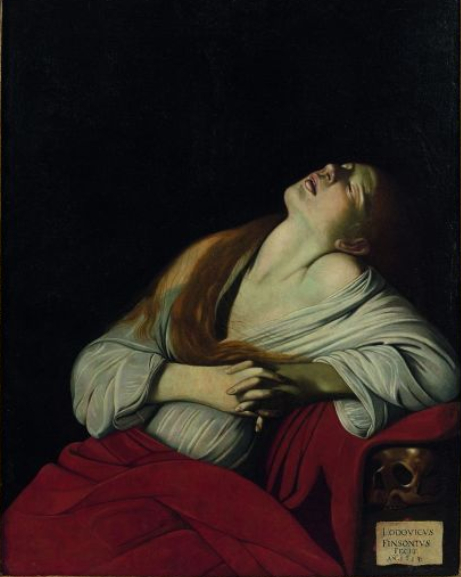 Mary Magdalen in extasy, 1613, Louis Finson
