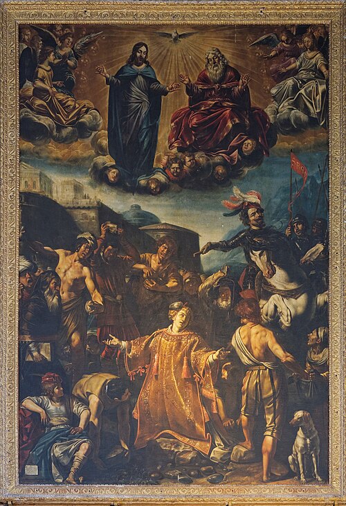 La Lapidation de saint Étienne, 1614, Louis Finson