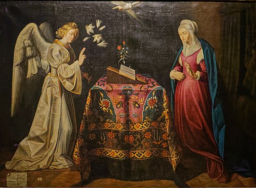 l'Annonciation (Louis Finson), 1612, Louis Finson