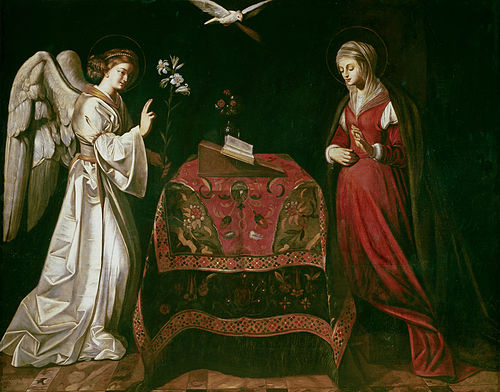 The Annunciation, 1601, Louis Finson
