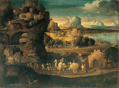 The Magical Procession, 1525, Girolamo da Carpi