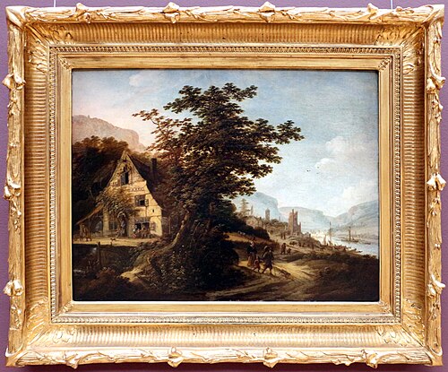 Le moulin à eau, 1700, Claes Jansz. van der Willigen
