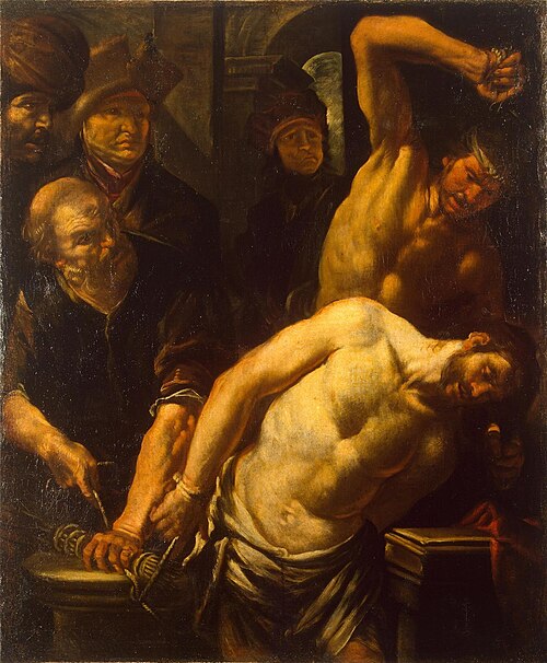 Mocking of Christ, 1644, Gioacchino Assereto