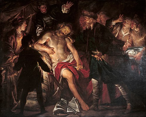 Death of Cato, 1640, Gioacchino Assereto