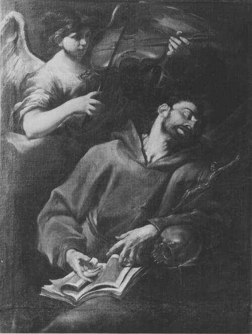 Vision des hl. Franziskus, 1624, Gioacchino Assereto