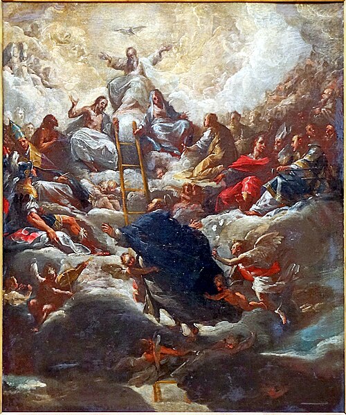 L'apothéose de saint Thomas d'Aquin, 1700, Gioacchino Assereto
