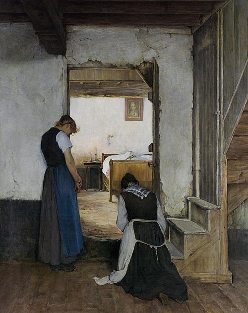 Le Deuil, 1900, Jules Charles Boquet