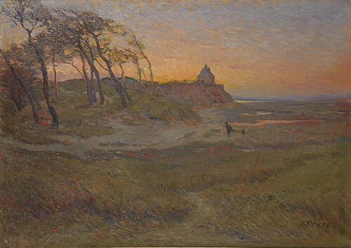Le Cap Hornu à Saint-Valéry-sur-Somme, 1907, Samuel Frère