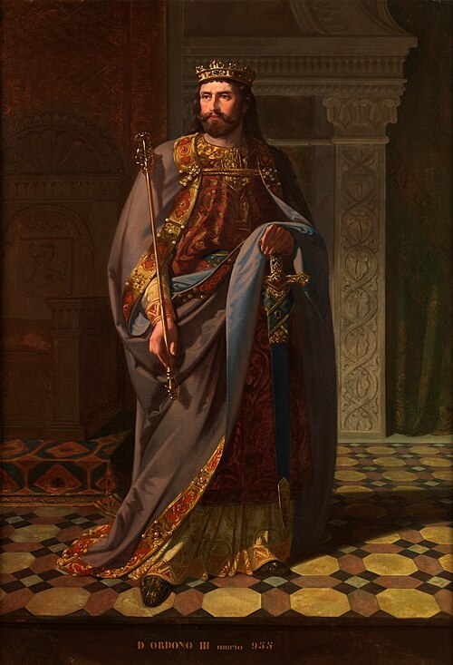 Ordoño III rey de León, 1852, Isidoro Santos Lozano Sirgo
