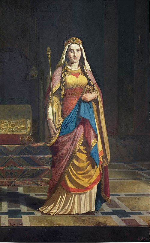 Usenda reina de Asturias, 1853, Isidoro Santos Lozano Sirgo