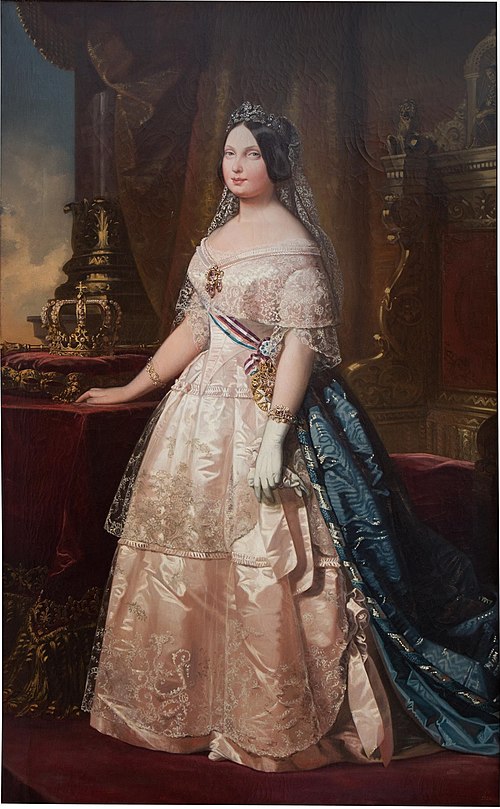 Isabel II, 1848, Isidoro Santos Lozano Sirgo