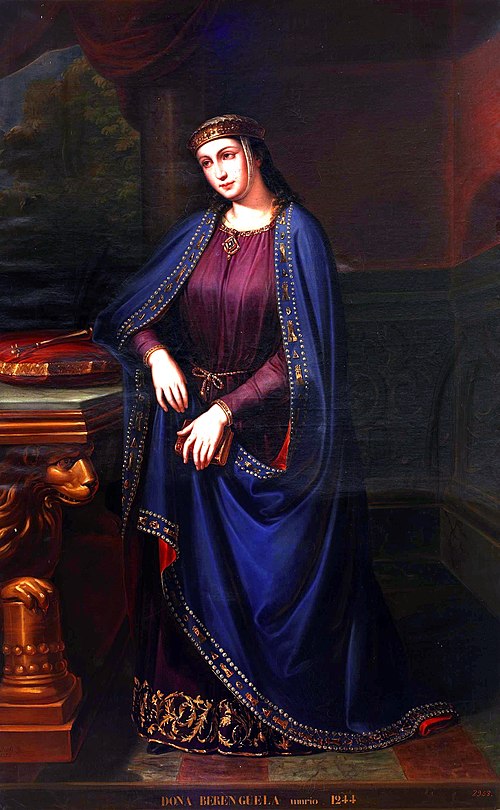 Berenguela reina de León y Castilla, 1850, Francisco Prats y Velasco
