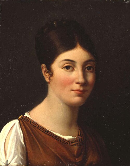 Portrait de mademoiselle Lethière, 1800, Guillaume Guillon Lethière