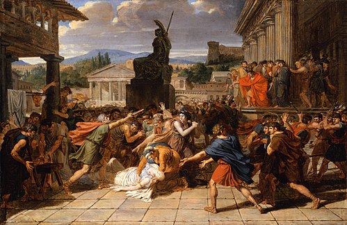 La Mort de Virginie, 1800, Guillaume Guillon Lethière