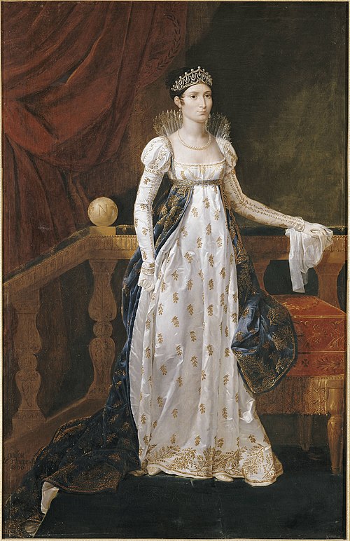 Elisa Bonaparte-Bacciocchi, grande duchesse de Toscane, 1806, Guillaume Guillon Lethière