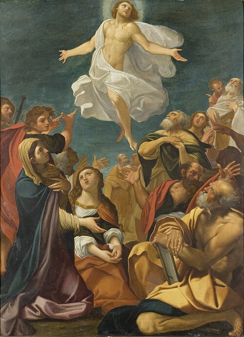 Ascension of Christ, 1640, Giacomo Cavedone