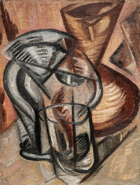 Still life, 1913, Olga Rozanova