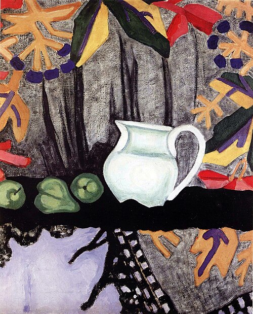 Nature morte, 1913, Olga Rozanova