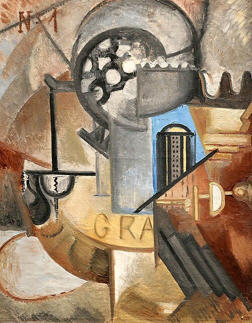 Kerosene, 1915, Olga Rozanova