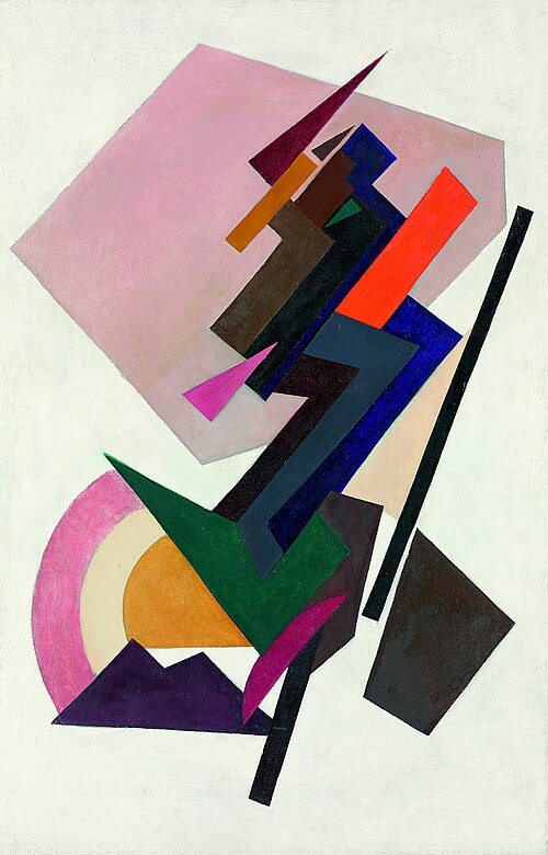 Suprematism, 1916, Olga Rozanova