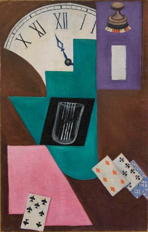 Watches and Cards, 1915, Olga Rozanova