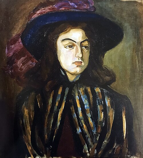 Portrait d'une femme, 1907, Olga Rozanova